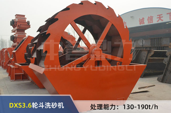 DXS3.6輪斗洗砂機 DXS3.6輪斗洗砂機