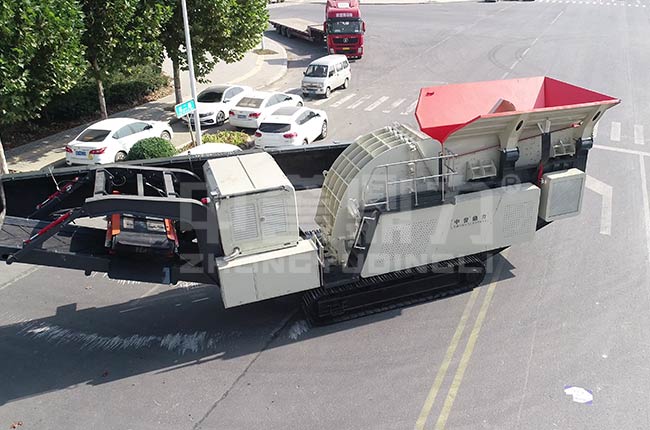 大型移動錘式制砂機