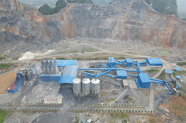 廣西年產200萬噸砂石骨料生產線