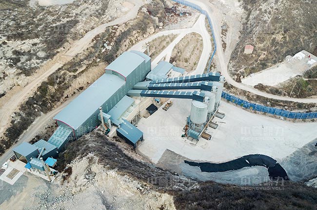 山西聚順達石料廠白云石破碎生產線