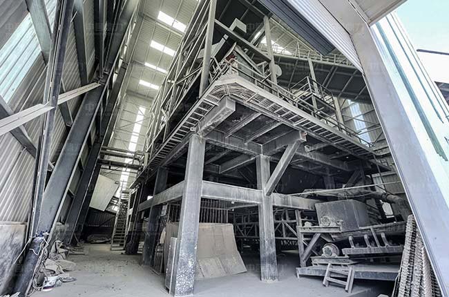 重慶碎石生產線現場