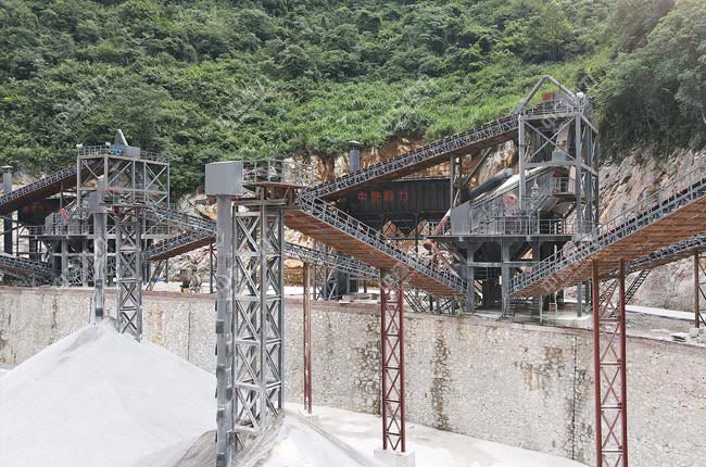 日產5000噸石子生產線