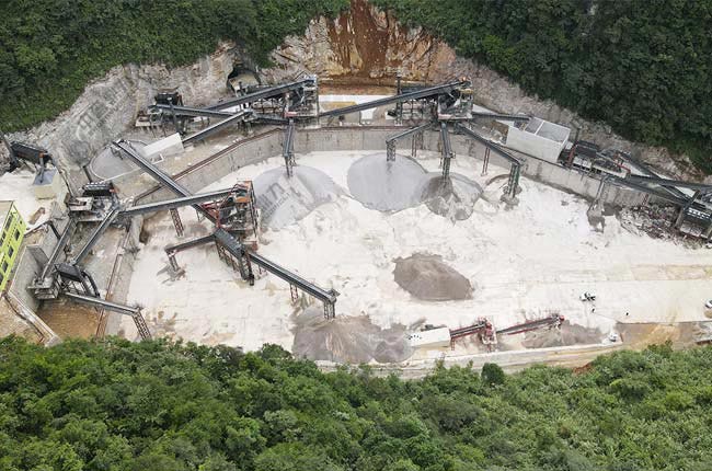 湖北松滋年產300萬噸砂石骨料生產線