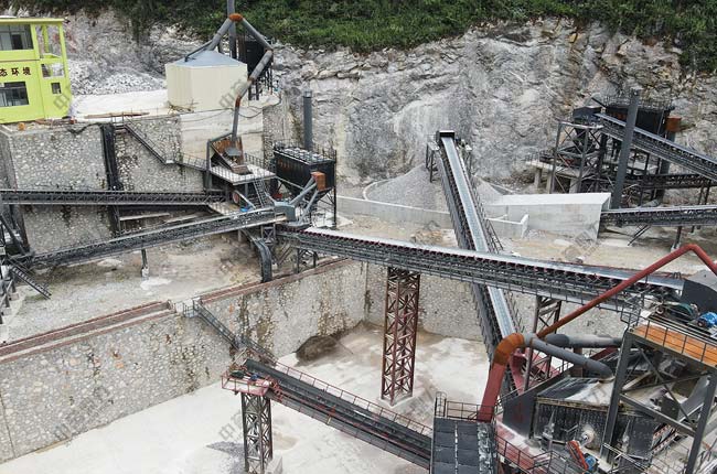 山西日產5000噸石子生產線