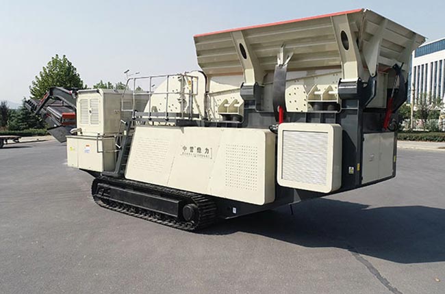 日產1000方移動破碎機