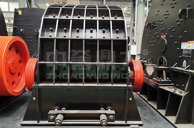 錘式破碎機出料粒度調整