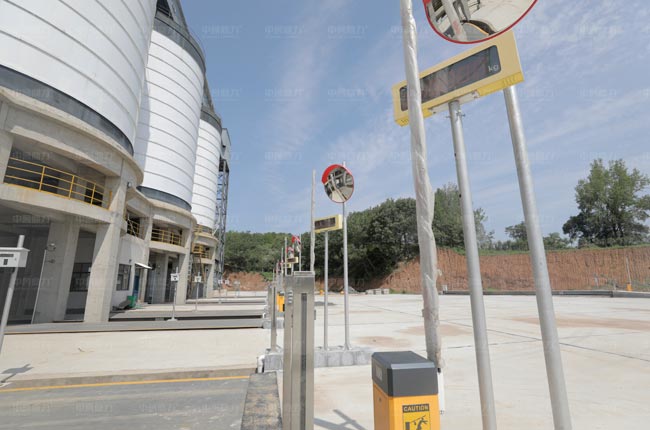 河南駐馬店隆盛礦業砂石料自動稱重裝車項目