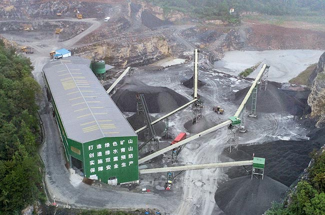 湖北宜昌市時產(chǎn)1200噸高標砂石骨料生產(chǎn)線