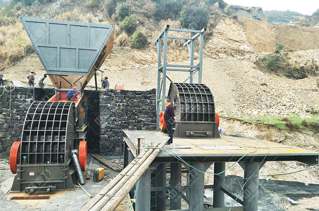 時產(chǎn)1000噸錘式破碎機