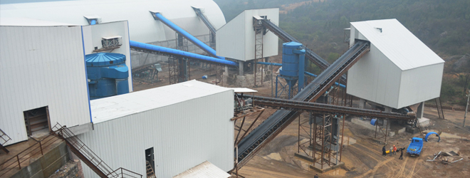 1200t/h石灰石生產(chǎn)線