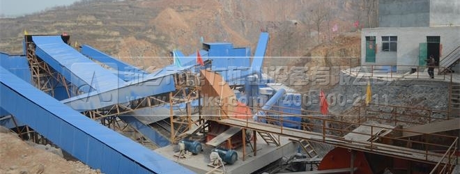 700t/h青石生產線