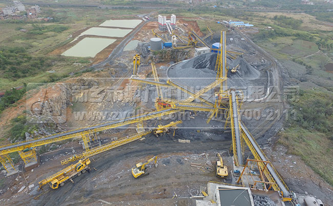 人工制砂生產線