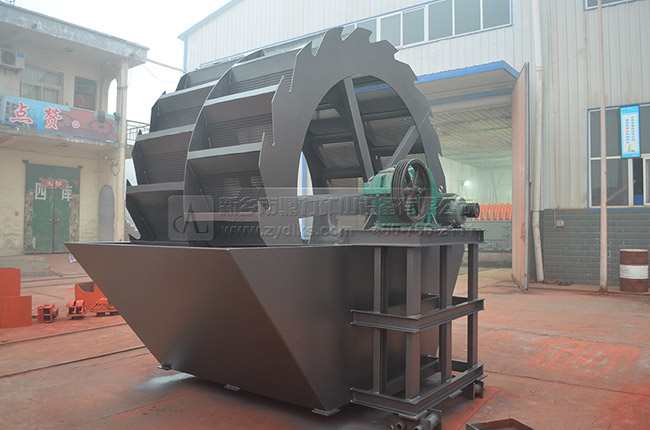 輪斗式洗砂機