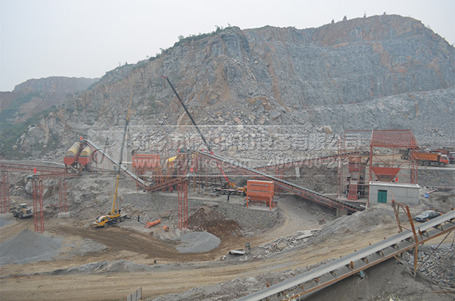 大型砂石生產線