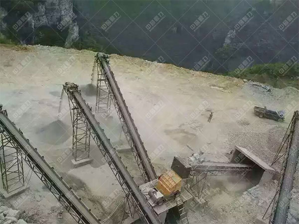 貴州遵義時產500噸砂石生產線