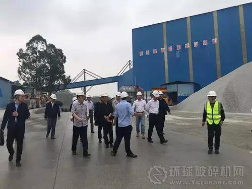 廣州順興石場、江門泰盛石場綠色礦山建設迎接陜西岐山多部門考察