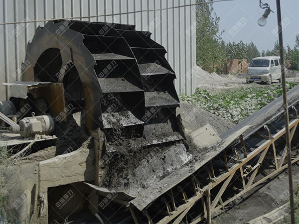 制砂生產用輪斗式洗砂機