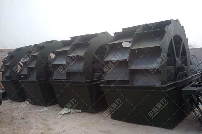 制砂生產用輪斗式洗砂機