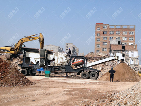 建筑垃圾破碎篩分設備