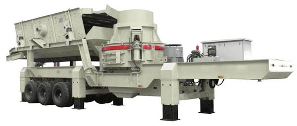 輪胎式移動破碎機