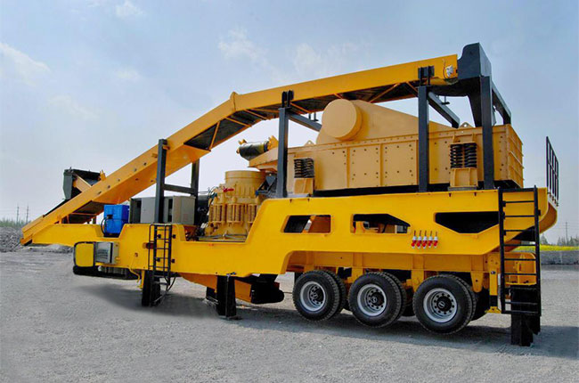 移動式磕石機 移動式磕石機