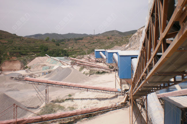 山西廣泰和礦業(yè)有限公司時產(chǎn)800噸碎石生產(chǎn)線