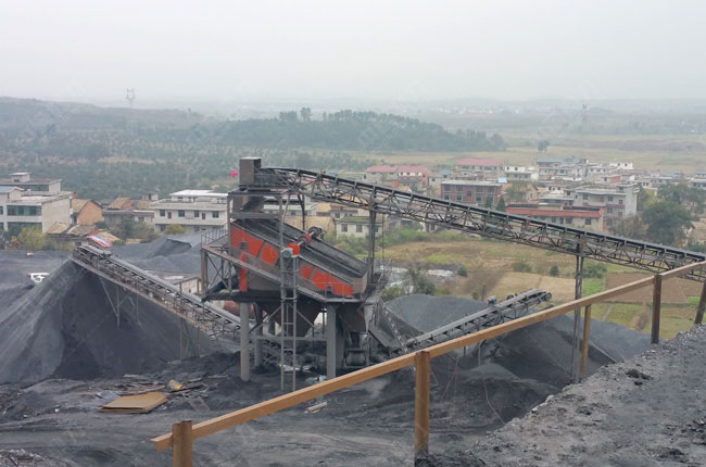 江西新余市渝水區(qū)時產(chǎn)500噸的破碎生產(chǎn)線