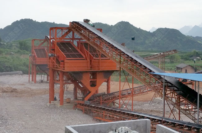 江西宜春路通集團時產600噸碎石子生產線