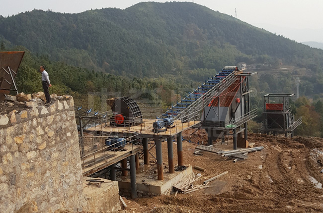 湖南醴陵華泰礦業時產300噸碎石生產線